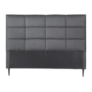 Artiss Bed Headboard Queen Bedhead Linen Fabric Charcoal