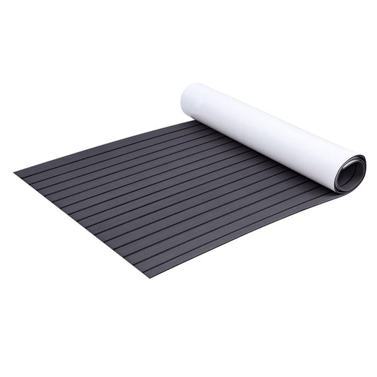 Seamanship EVA Foam Boat Flooring Mat Decking Sheet 240x90x0.6cm Dark Grey Decor BF-240X90-D-GR
