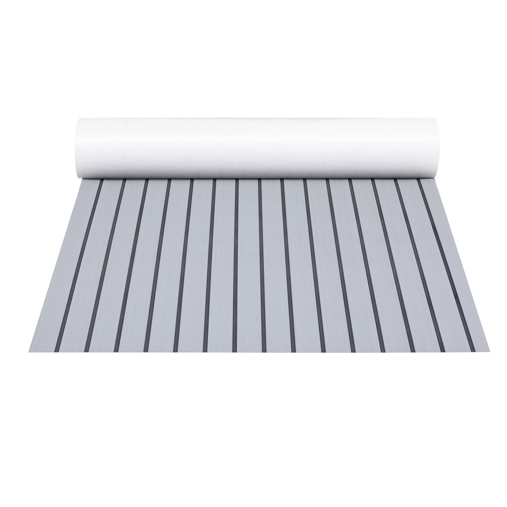 Seamanship EVA Foam Boat Flooring Mat Decking Sheet 240x90x0.6cm Light Grey BF-240X90-L-GR