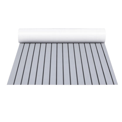Seamanship EVA Foam Boat Flooring Mat Decking Sheet 240x90x0.6cm Light Grey BF-240X90-L-GR