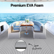 Seamanship EVA Foam Boat Flooring Mat Decking Sheet 240x90x0.6cm Light Grey BF-240X90-L-GR