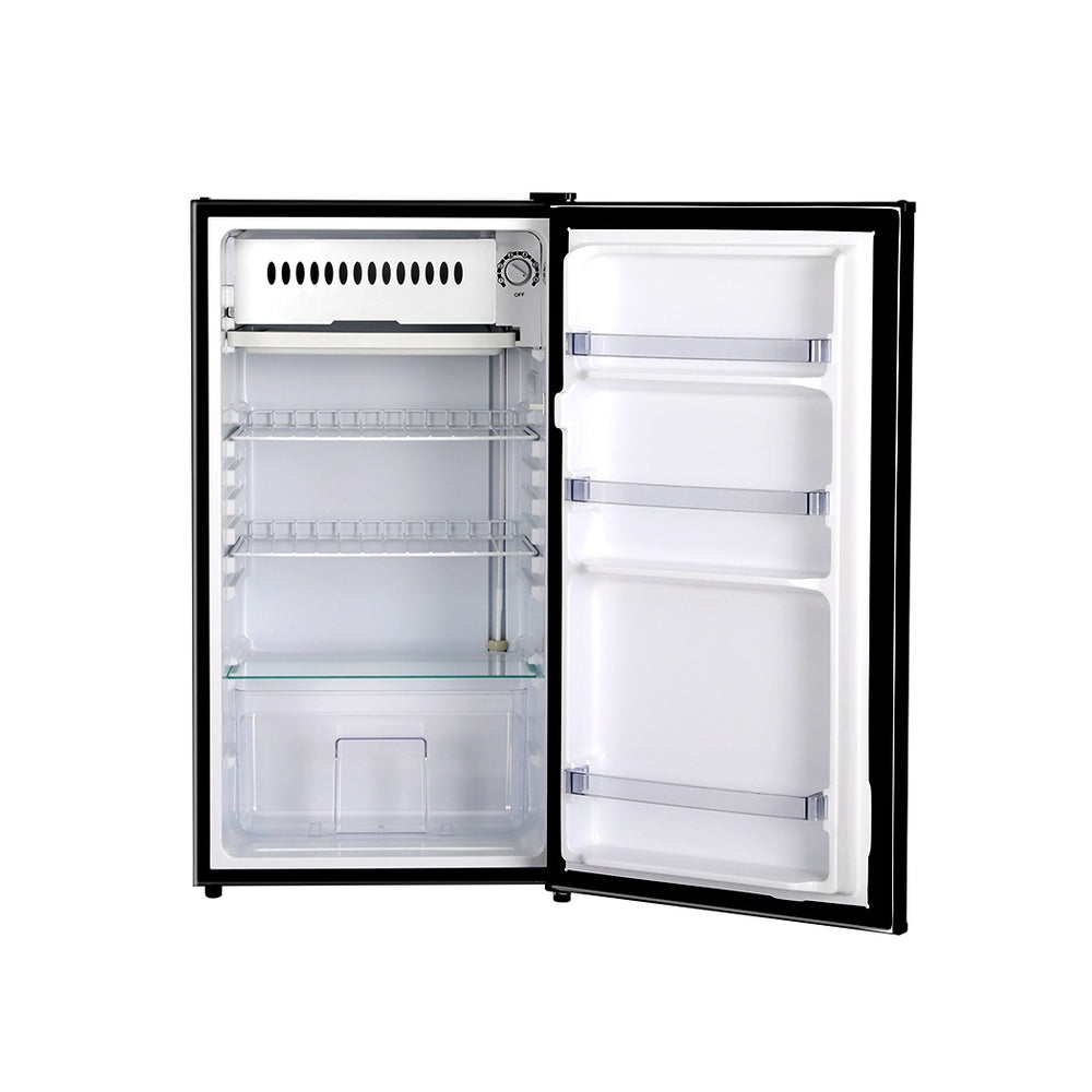 Devanti 95L Bar Fridge Black BF-F-95L-BK
