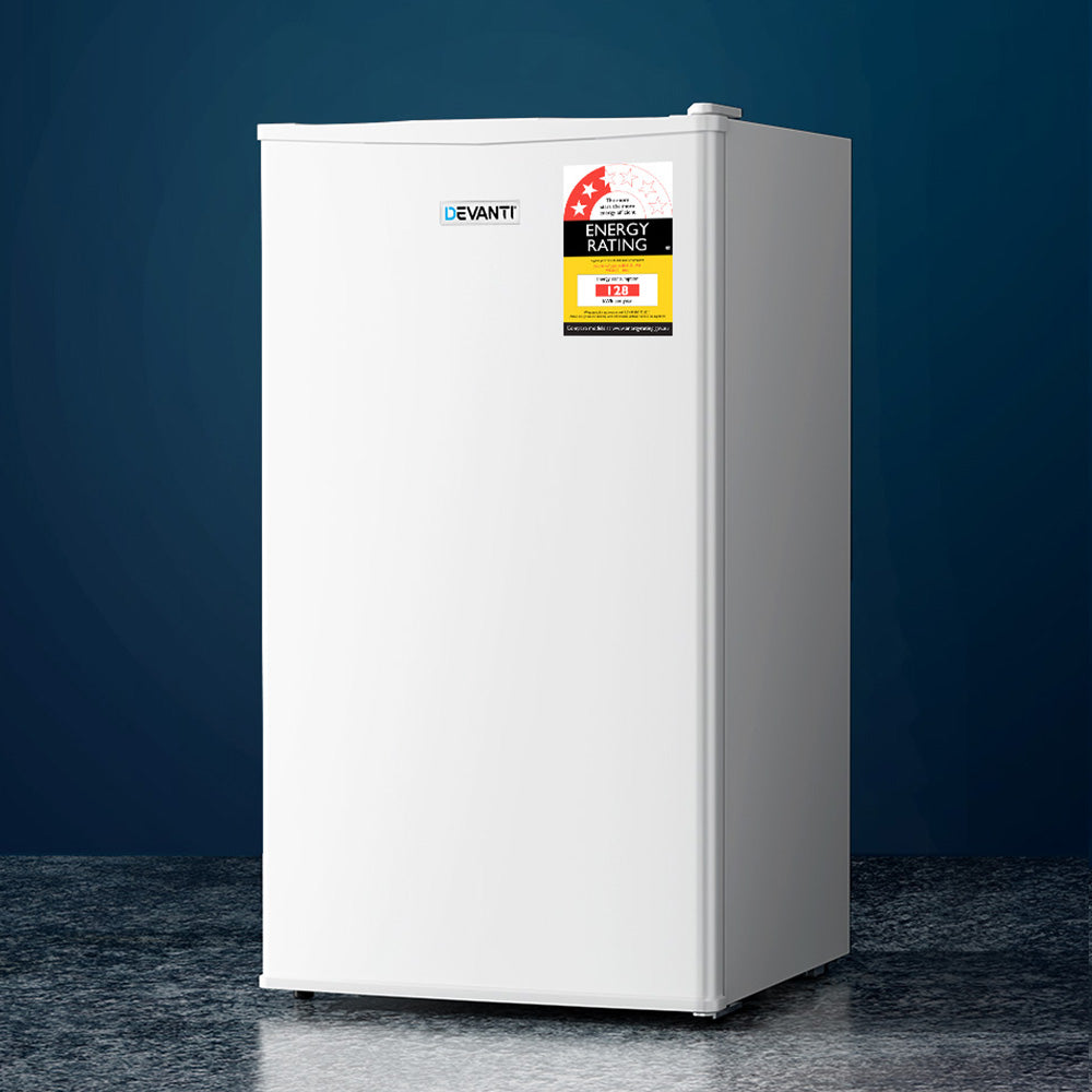 Devanti 95L Bar Fridge White BF-F-95L-WH