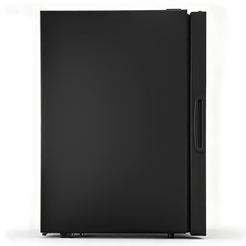 Devanti 56L Bar Fridge Glass Door Mini Fridge Countertop Cooler Black BF-F-G-56L-BK