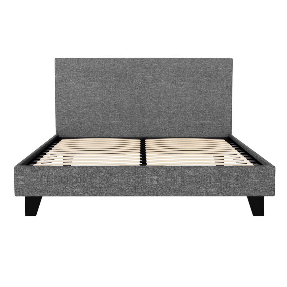 Artiss Bed Frame Double Size Grey NEO BFRAME-E-NEO-D-GY-AB