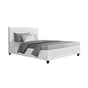 Artiss Bed Frame King Single Size White NEO BFRAME-E-NEO-KS-WH-AB