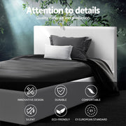 Artiss Bed Frame King Single Size White NEO BFRAME-E-NEO-KS-WH-AB