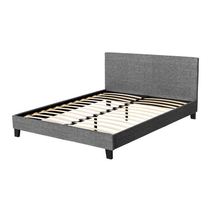 Artiss Bed Frame Queen Size Grey NEO BFRAME-E-NEO-Q-GY-AB