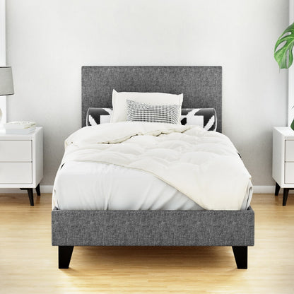 Artiss Bed Frame Single Size Grey NEO BFRAME-E-NEO-S-GY-AB