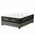 Artiss Bed Frame with 36cm Giselle Mattress Set King Single Gas Lift Base Grey BFRAME-E-TOKI-HOTEL-KS