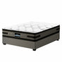 Artiss Bed Frame with 36cm Giselle Mattress Set King Single Gas Lift Base Grey BFRAME-E-TOKI-HOTEL-KS