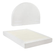 Artiss NOVA Queen No-Assembly Boucle Bed Frame – Cream White
