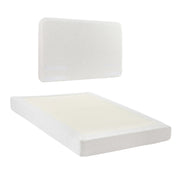 Artiss Double Bed Frame Boucle Fabric Vacuum Compressed Beds Removable Washable Cover BFRAME-FOAM-SOLIS-D-WH