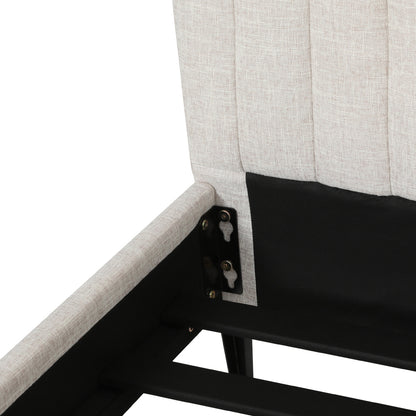 Artiss Bed Frame Queen Size Beige AMMY BFRAME-G-AMMY-Q-BG-ABC