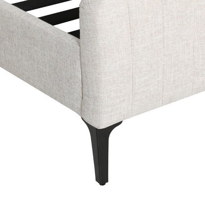 Artiss Bed Frame Queen Size Beige AMMY BFRAME-G-AMMY-Q-BG-ABC