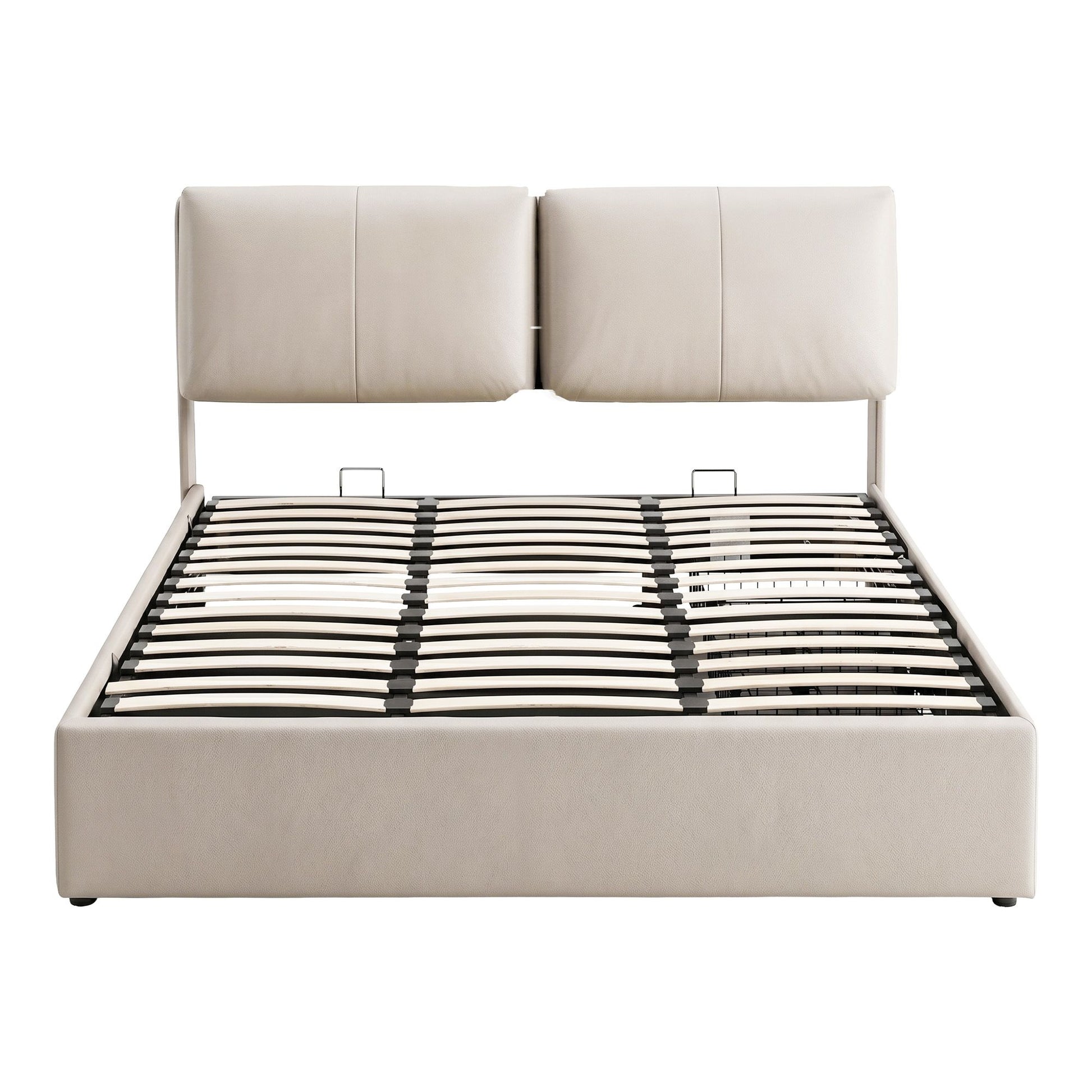 Artiss Queen Bed Frame Gas Lift Storage 3 Drawers Adjustable Headboard Platform Base BFRAME-G-APEX-Q-BG-ABC