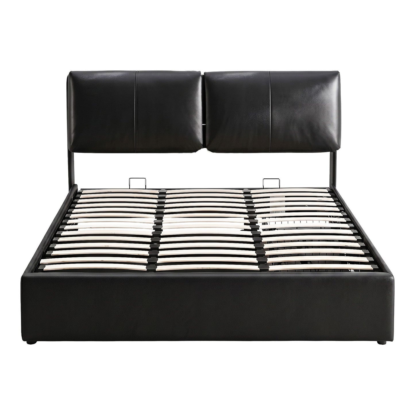 Artiss Queen Bed Frame Gas Lift Storage 3 Drawers Adjustable Headboard Platform Bed Black BFRAME-G-APEX-Q-BK-ABC