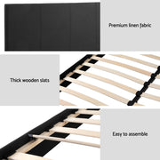 Artiss Bed Frame Double Size Charcoal NEO BFRAME-G-NEO-D-CHAR-AB