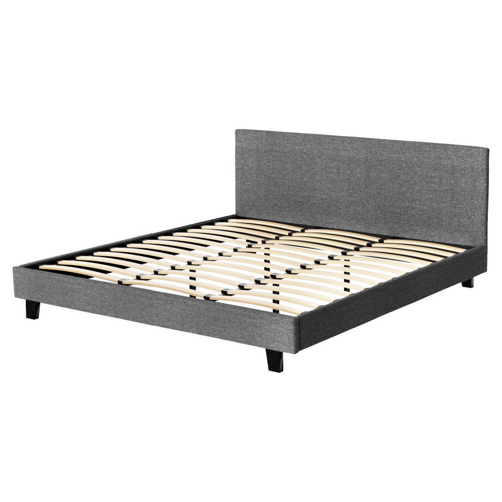 Artiss Bed Frame King Size Grey NEO BFRAME-G-NEO-K-GY-ABC