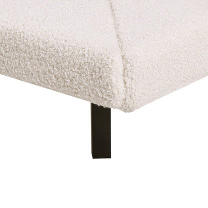 Artiss Bed Frame Queen Size Boucle Beige SASA BFRAME-G-SASA-Q-BG-AB