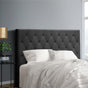 Artiss Bed Head Headboard Double Size Fabric - CAPPI Charcoal BFRAME-H-CAPPI-D-CHAR