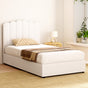 Artiss Bed Frame King Single Size Boucle FION BFRAME-H-FION-KS-WH-ABC