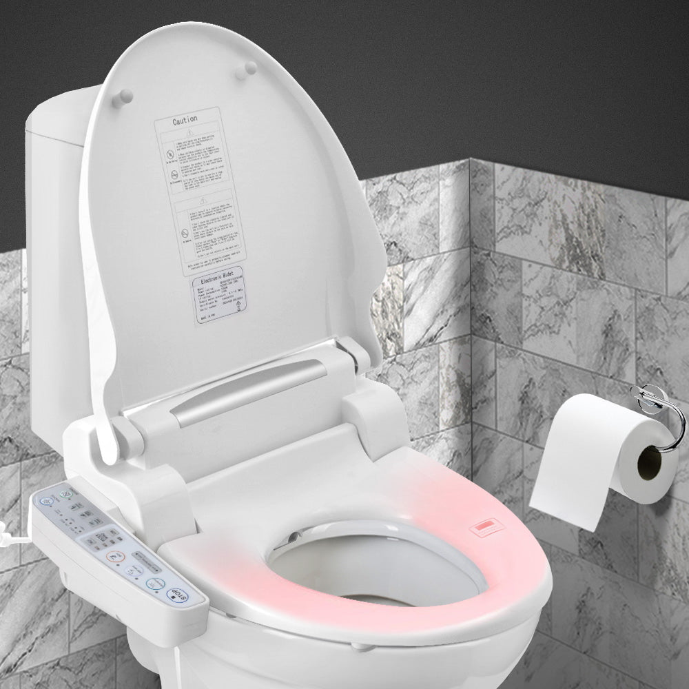 Cefito Electric Bidet Toilet Seat Cover Auto Smart Water Wash Dry Panel Control BIDET-C-ELEC-3616