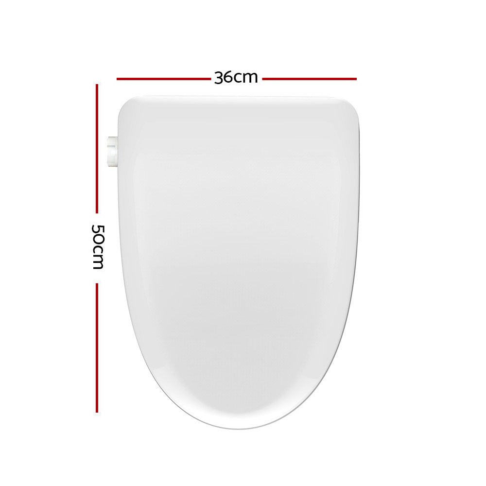 Cefito Bidet Electric Toilet Seat Cover Knob Control BIDET-E-ELEC-B-WH