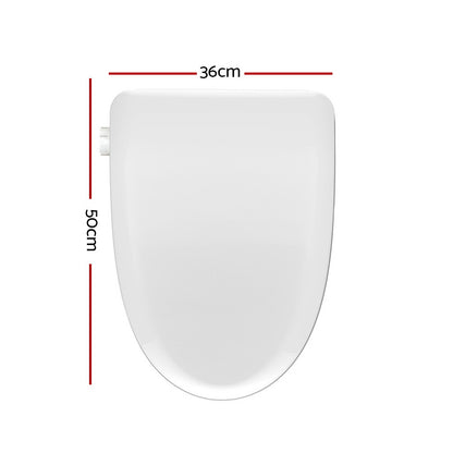 Cefito Bidet Electric Toilet Seat Cover Knob Control BIDET-E-ELEC-B-WH