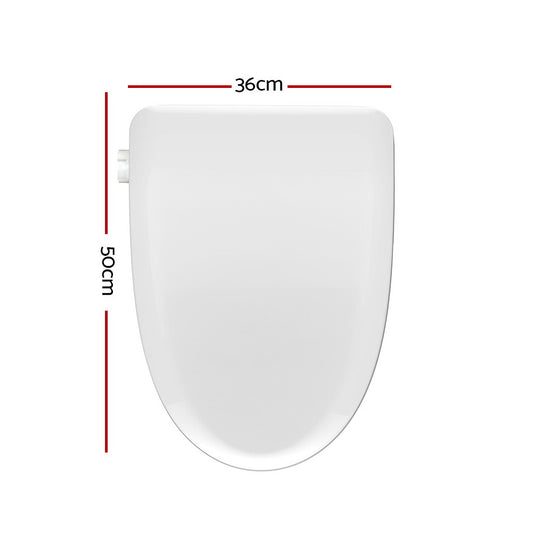 Cefito Bidet Electric Toilet Seat Cover Knob Control BIDET-E-ELEC-B-WH