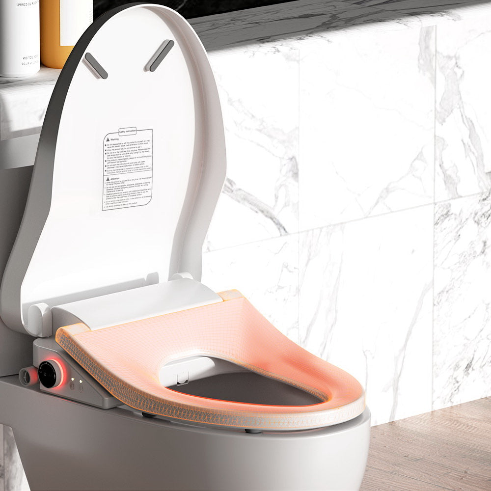 Cefito Bidet Electric Toilet Seat Cover Knob Control BIDET-E-ELEC-B-WH