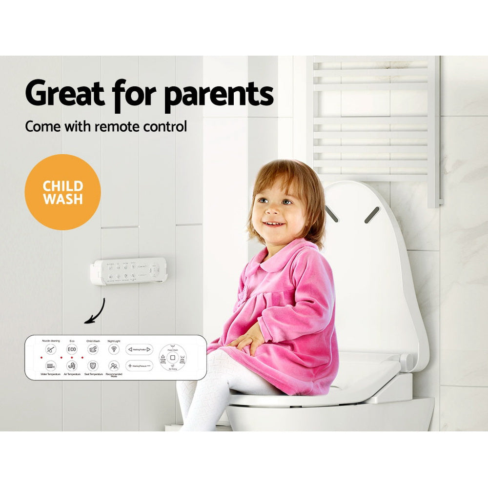 Cefito Bidet Electric Toilet Seat Cover Remote Control BIDET-E-ELEC-R-WH