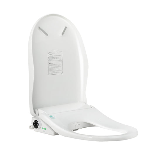 Cefito Non Electric Bidet Toilet Seat Cover Bathroom Spray Water Wash D Shape BIDET-E-N-505D-WH