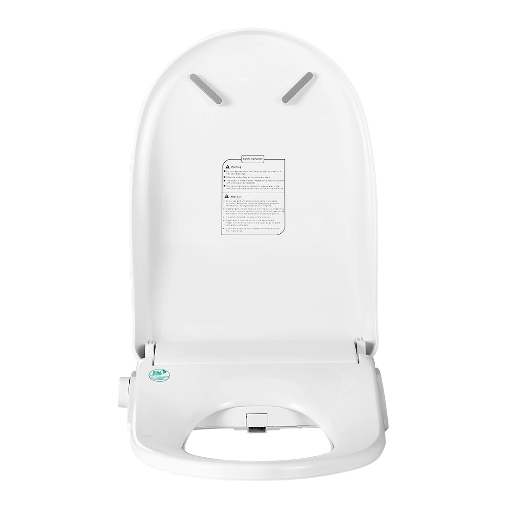 Cefito Non Electric Bidet Toilet Seat Cover Bathroom Spray Water Wash D Shape BIDET-E-N-505D-WH