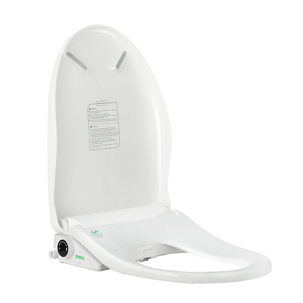 Cefito Electric Bidet Toilet Seat Cover Auto Smart Water Wash Dryer Night Light BIDET-E-N-505V-WH