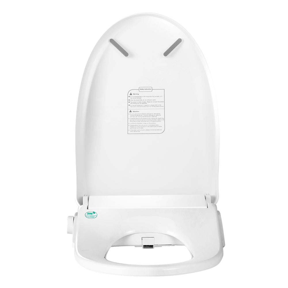 Cefito Electric Bidet Toilet Seat Cover Auto Smart Water Wash Dryer Night Light BIDET-E-N-505V-WH