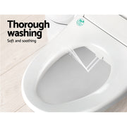 Cefito Electric Bidet Toilet Seat Cover Auto Smart Water Wash Dryer Night Light BIDET-E-N-505V-WH