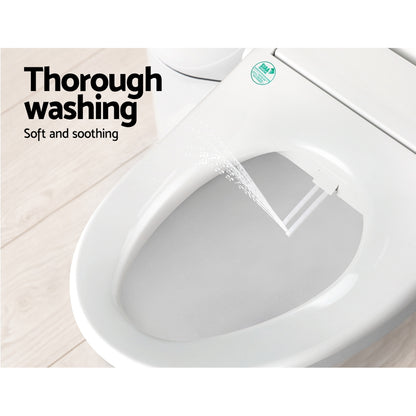 Cefito Electric Bidet Toilet Seat Cover Auto Smart Water Wash Dryer Night Light BIDET-E-N-505V-WH