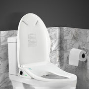 Cefito Electric Bidet Toilet Seat Cover Auto Smart Water Wash Dryer Night Light BIDET-E-N-505V-WH