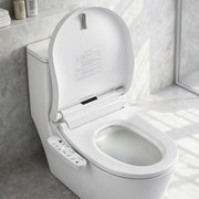 Cefito Smart Electric Bidet Toilet Seat Cover D-Shape SIAA Material Certified BIDET-ELEC-370D-WH