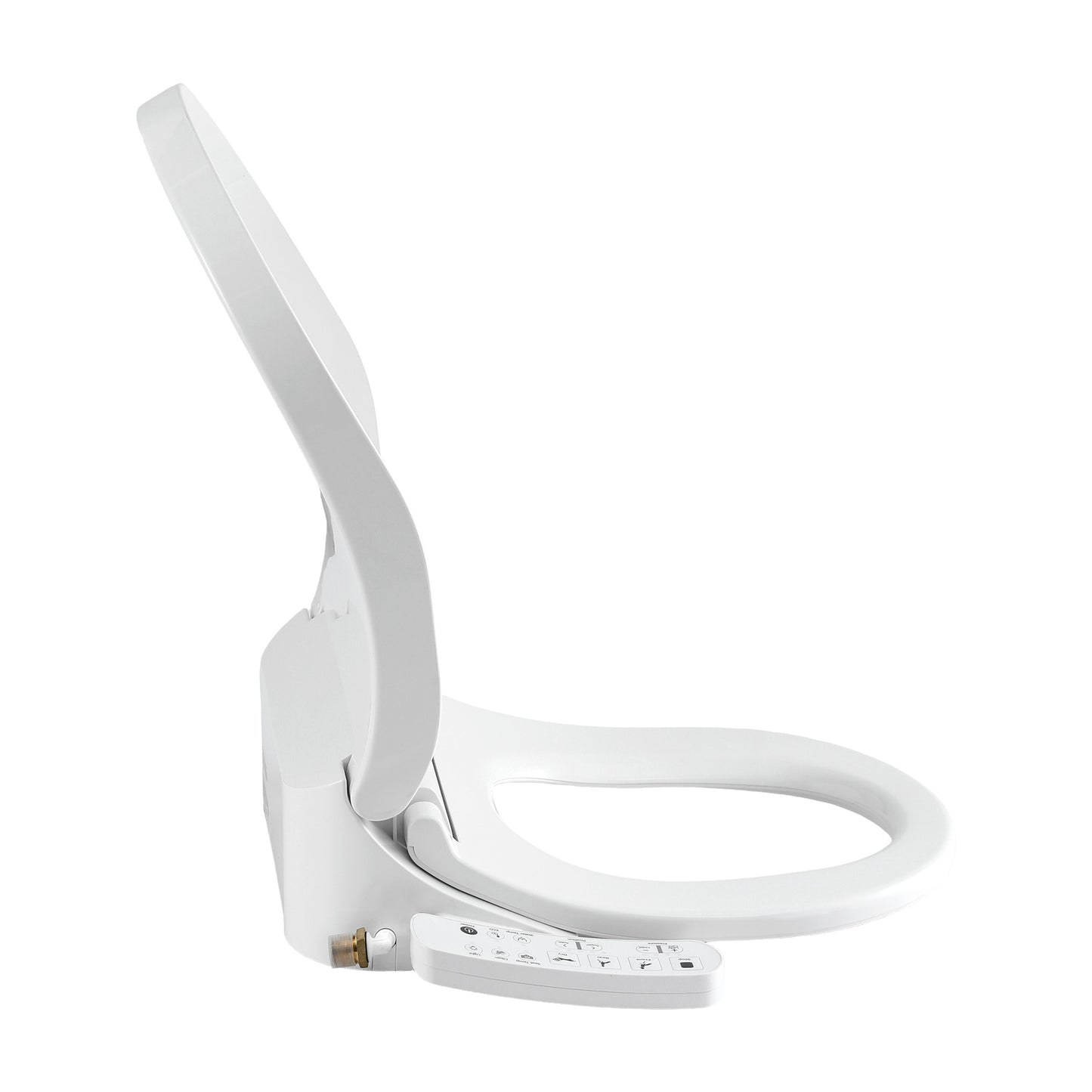 Cefito Smart Electric Bidet Toilet Seat Cover D-Shape SIAA Material Certified BIDET-ELEC-370D-WH