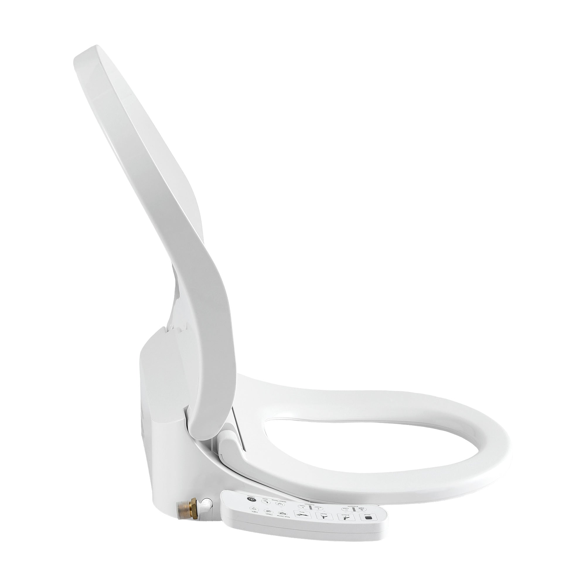 Cefito Smart Electric Bidet Toilet Seat Cover D-Shape SIAA Material Certified BIDET-ELEC-370D-WH