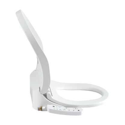 Cefito Smart Electric Bidet Toilet Seat Cover D-Shape SIAA Material Certified BIDET-ELEC-370D-WH