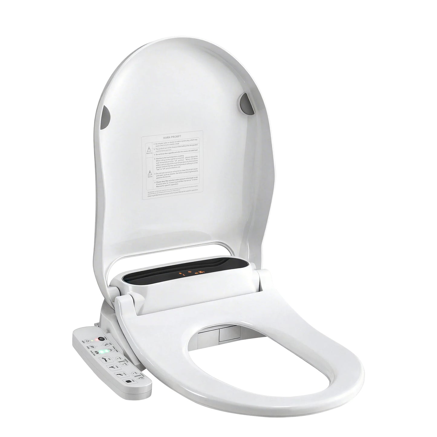 Cefito Smart Electric Bidet Toilet Seat LED Display Heated Dryer WaterMark BIDET-ELEC-371D-WH