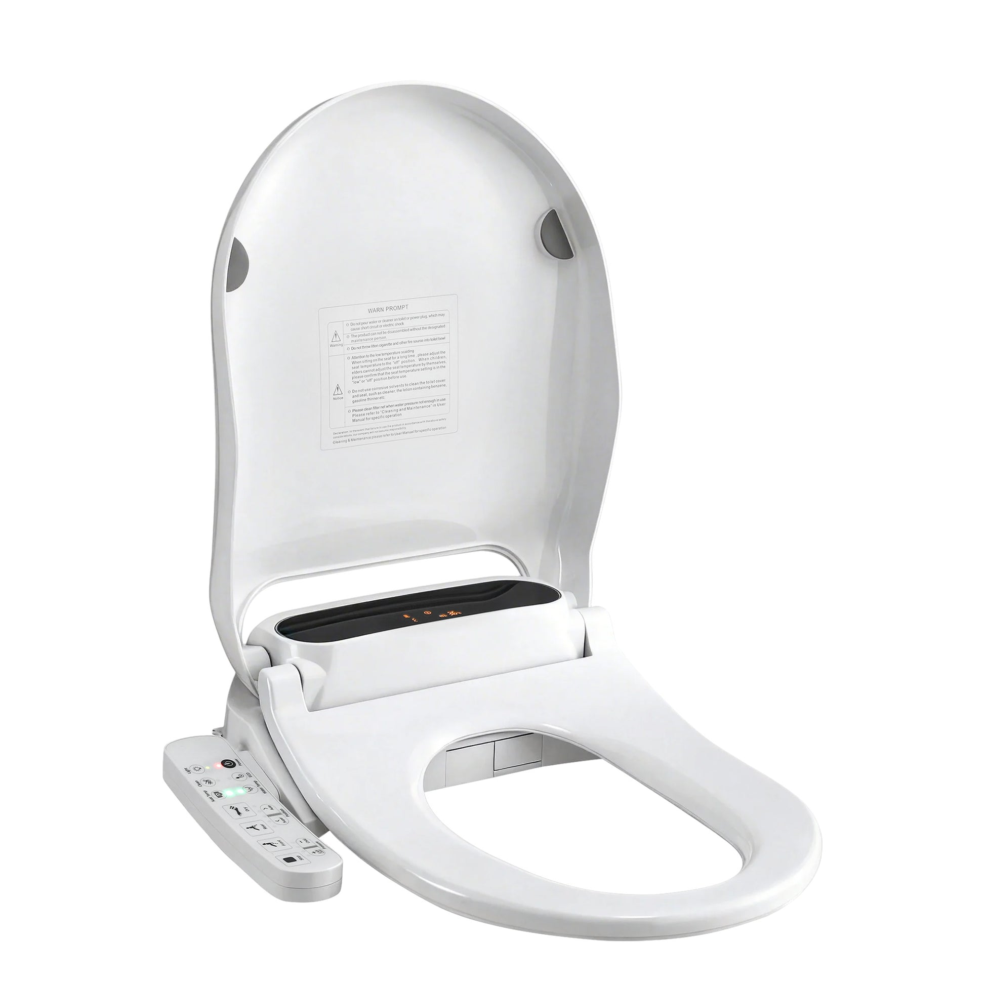 Cefito Smart Electric Bidet Toilet Seat LED Display Heated Dryer WaterMark BIDET-ELEC-371D-WH