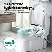 Cefito Smart Electric Bidet Toilet Seat LED Display Heated Dryer WaterMark BIDET-ELEC-371D-WH
