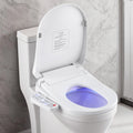 Cefito Electric Bidet Toilet Seat Cover Heated Warm Water Dryer LED Night Light BIDET-ELEC-629G-WH