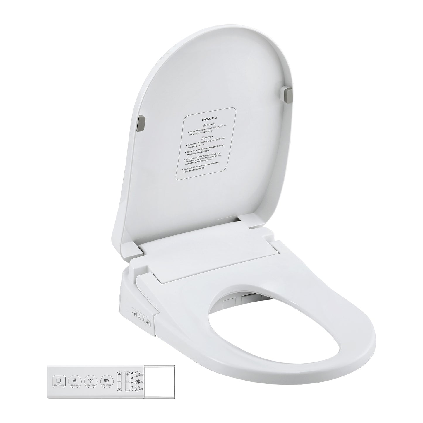 Cefito Smart Electric Bidet Toilet Seat Wireless Remote Heated Dryer Auto Wash BIDET-ELEC-659G-WH