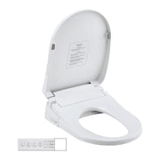 Cefito Smart Electric Bidet Toilet Seat Wireless Remote Heated Dryer Auto Wash BIDET-ELEC-659G-WH