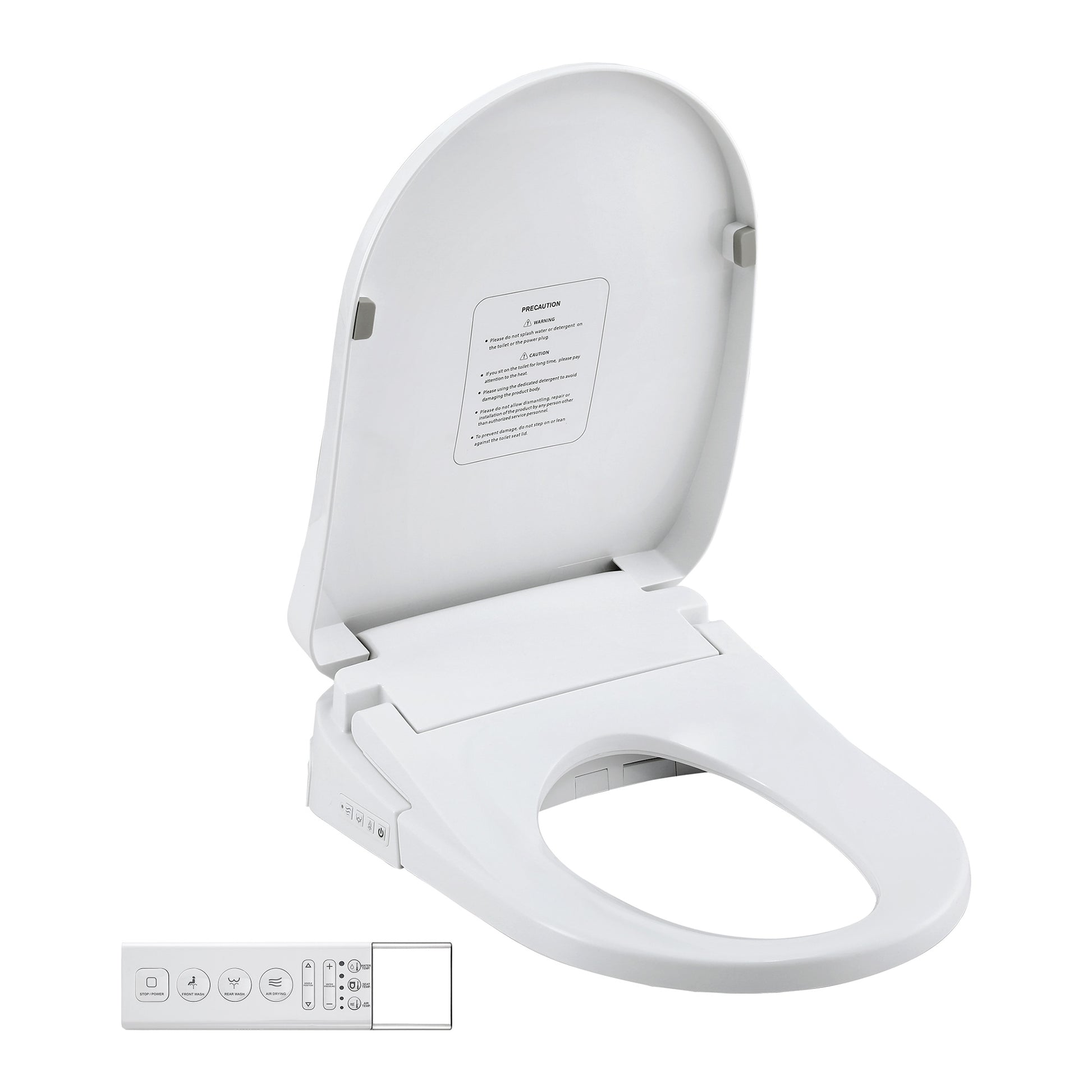 Cefito Smart Electric Bidet Toilet Seat Wireless Remote Heated Dryer Auto Wash BIDET-ELEC-659G-WH